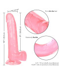 CALIFORNIA EXOTICS - DILDO REGINA TAGLIA ROSA 20.3 CM