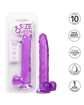 CALIFORNIA EXOTICS - DILDO REGINA TAGLIA VIOLA 25.5 CM