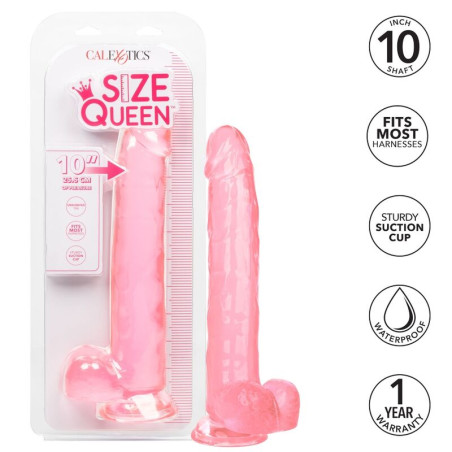 CALIFORNIA EXOTICS - DILDO REGINA TAGLIA ROSA 25.5 CM