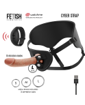 FETISH SUBMISSIVE CYBER STRAP - IMBRAGATURA CON TELECOMANDO TECNOLOGIA DILDO WATCHME L