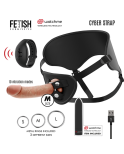 FETISH SUBMISSIVE CYBER STRAP - IMBRAGATURA CON DILDO E TELECOMANDO BULLET TECNOLOGIA WATCHME M