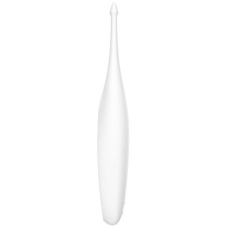 SATISFYER - VIBRATORE CON PUNTA TWIRLING FUN BIANCO