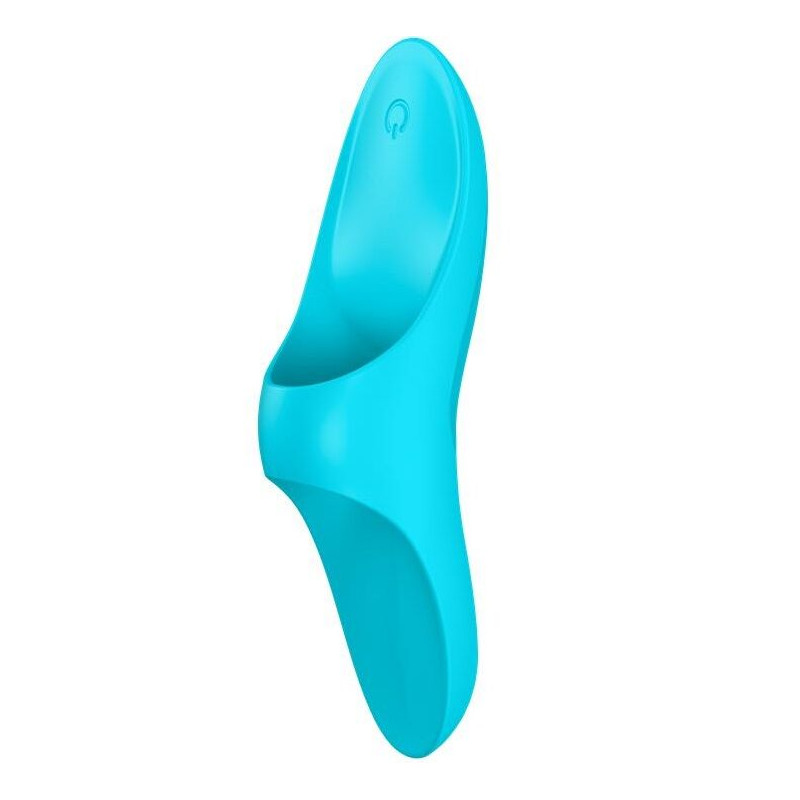 SATISFYER - VIBRATORE DA DITO TEASER LUCE BLU