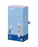 SATISFYER - VIBRATORE HOT LOVER ROSA  BEIGE