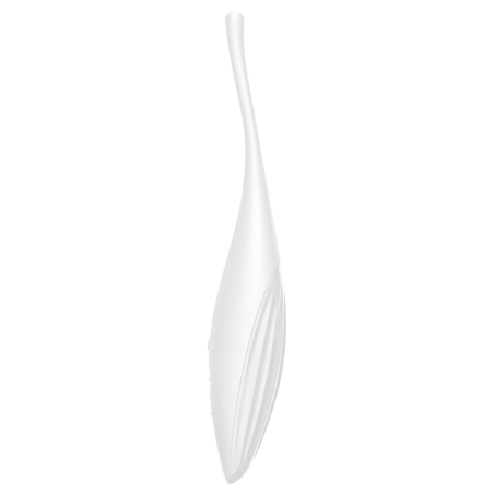 SATISFYER - VIBRATORE TWIRLING JOY CLIT TIP BIANCO