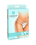 HOOK UP PANTIES - REMOTE BOW-TIE G-STRING SIZE S/L