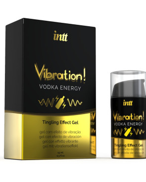 INTT - POTENTE GEL LIQUIDO VIBRANTE STIMOLANTE INTIMO VODKA 15ML