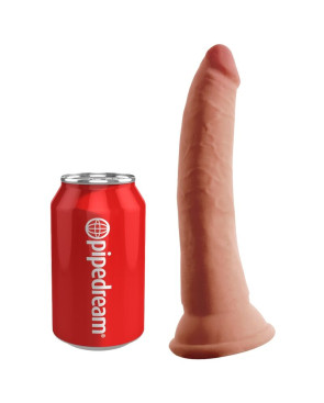 KING COCK - PLUS 3D DILDO TRIPLA DENSIT 18 CM