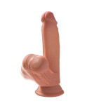 KING COCK - PLUS 3D DILDO SFERE OSCILLANTI 15.2 CM