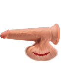 KING COCK - PLUS 3D DILDO SFERE OSCILLANTI 15.2 CM