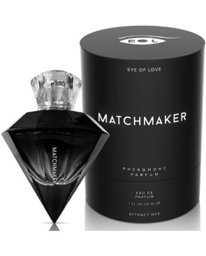 EYE OF LOVE - MATCHMAKER BLACK DIAMOND PROFUMO AI FEROMONI ATTRACT HER 30 ML