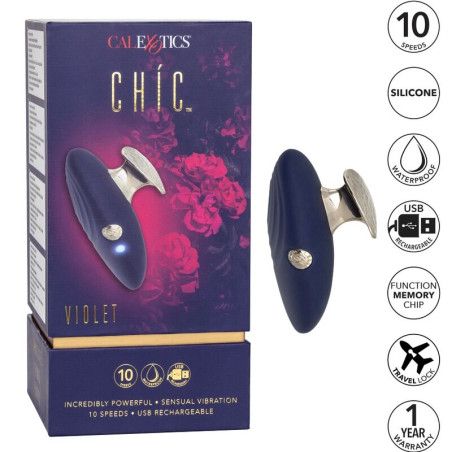 CALIFORNIA EXOTICS - STIMOLATORE VIOLA CHIC 10 VELOCIT