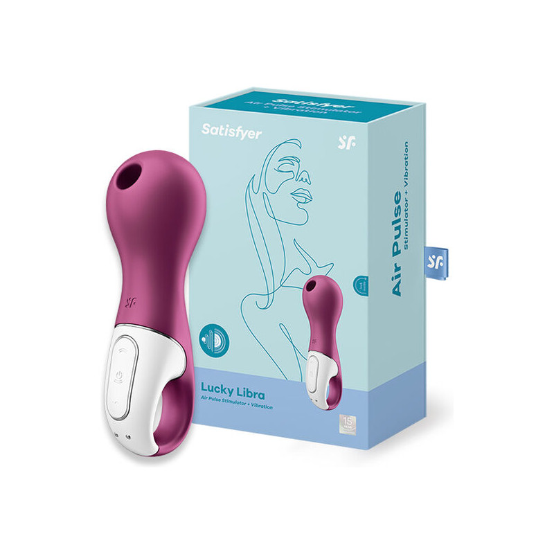 SATISFYER - STIMOLATORE E VIBRATORE LUCKY LIBRA