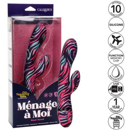 CALIFORNIA EXOTICS - MENAGE UN VIBRATORE MOI DUAL WAND