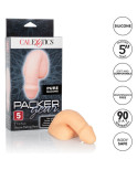 CALIFORNIA EXOTICS - IMBALLAGGIO IN SILICONE PENE 12.75 CM CARNE