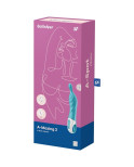 SATISFYER - VIBRATORE AMAZING 2 ASPOT TURCHESE