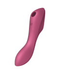 SATISFYER - VIBRATORE CURVY TRINITY 3 AIR PULSE ROSSO