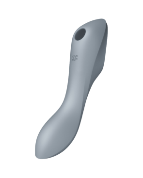 SATISFYER - VIBRATORE CURVY TRINITY 3 AIR PULSE GRIGIO