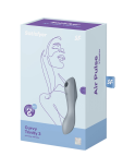 SATISFYER - VIBRATORE CURVY TRINITY 3 AIR PULSE GRIGIO