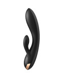 SATISFYER - APP VIBRATORE DOPPIO FLEX NERO