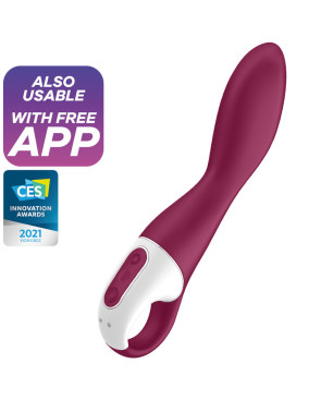 SATISFYER - VIBRATORE GSPOT RISCALDATO