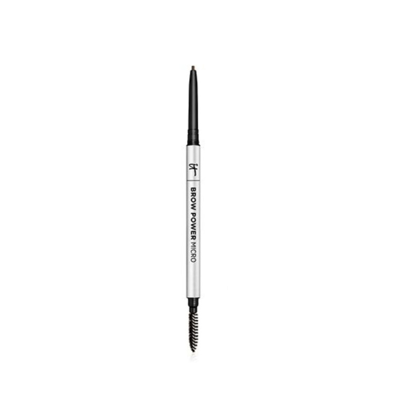 Matita per Sopracciglia It Cosmetics Brow Power Micro Universal Taupe 2 in 1