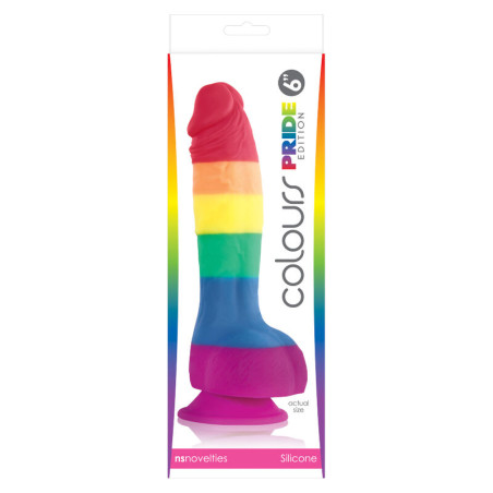 PRIDE - DILDO BANDIERA LGBT 15 CM