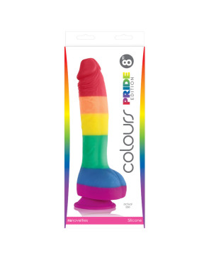 PRIDE - DILDO BANDIERA LGBT 19 CM