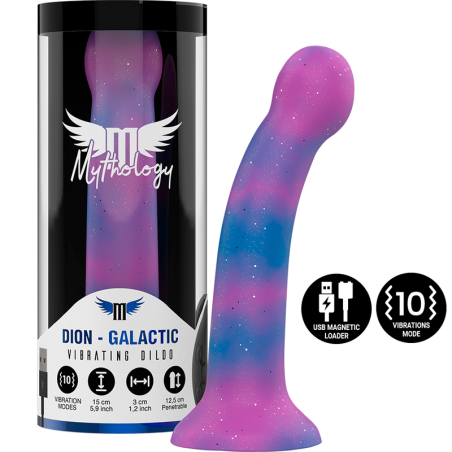 MYTHOLOGY - DION GALACTIC DILDO S - VIBRATORE WATCHME COMPATIBILE CON TECNOLOGIA WIRELESS