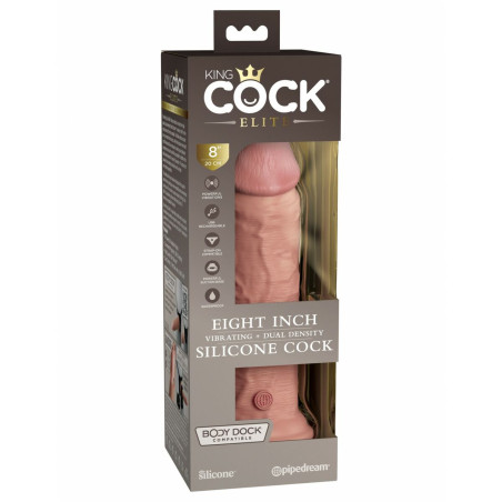 Dildo Realistico Pipedream - King Cock Silicone Naturale