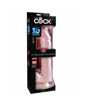 Dildo Realistico Pipedream - King Cock Plastica Naturale