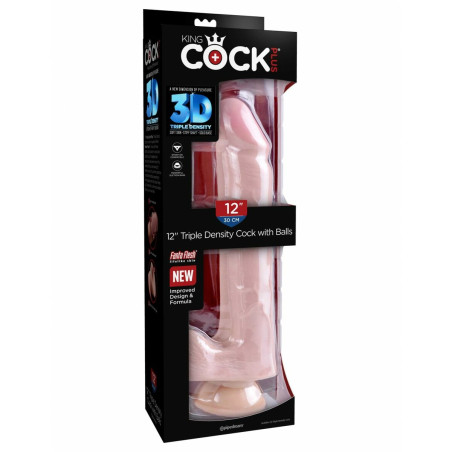 Dildo Realistico Pipedream - King Cock Plastica Naturale