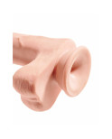 Dildo Realistico Pipedream - King Cock Plastica Naturale