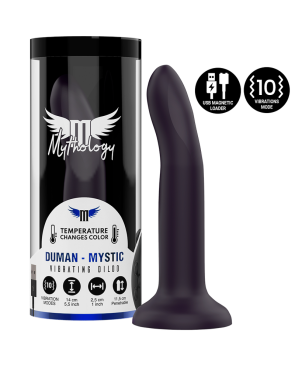 MYTHOLOGY DUMAN MYSTIC DILDO S - VIBRATORE WATCHME COMPATIBILE CON TECNOLOGIA WIRELESS