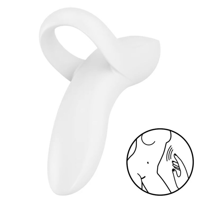 SATISFYER - VIBRATORE DA DITO BOLD LOVER ROSA