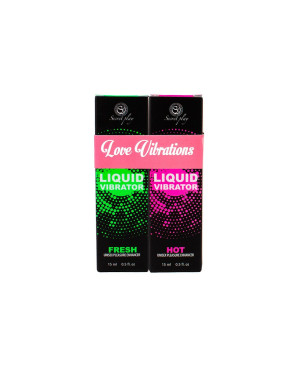 Confezione di Campioni Shine Inline Love Vibrations 15 ml x 2