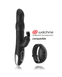 BRILLY GLAM- VIBRATORE E ROTATORE CONIGLIO  MOEBIUS COMPATIBILE CON LA TECNOLOGIA WIRELESS WATCHME