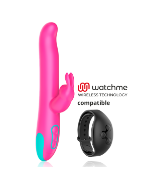 HAPPY LOKY - PLUTO CONIGLIO VIBRATORE E ROTATORE WATCHME COMPATIBILE CON LA TECNOLOGIA WIRELESS