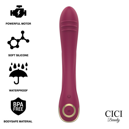 CICI BEAUTY - VIBRATORE DEL PUNTO G IN SILICONE PREMIUM