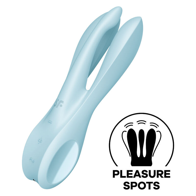 SATISFYER - THREESOME 1 VIBRATORE ROSA