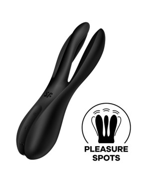 SATISFYER - VIBRATORE THREESOME 2 VIOLA