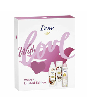 Set di igiene Dove Love Winter 3 Pezzi