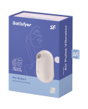 SATISFYER - PRO TO GO 2 DOPPIO STIMOLATORE E VIBRATORE VERDE