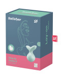 SATISFYER - VIBRATORE VIVA LA VULVA 3 LAY-ON VERDE