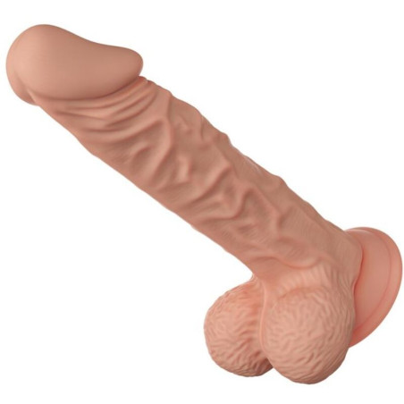 BAILE - BELLISSIMO INCONTRO DILDO REALISTICO FLESSIBILE BURAQ 24 CM NATURALE