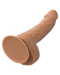 CALIFORNIA EXOTICS - BORCHIE IN SILICONE 15.24 CM MARRONE