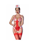 Costume Erotico Chilirose S/M 4 Pezzi