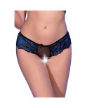 Slip Chilirose Azzurro Nero S