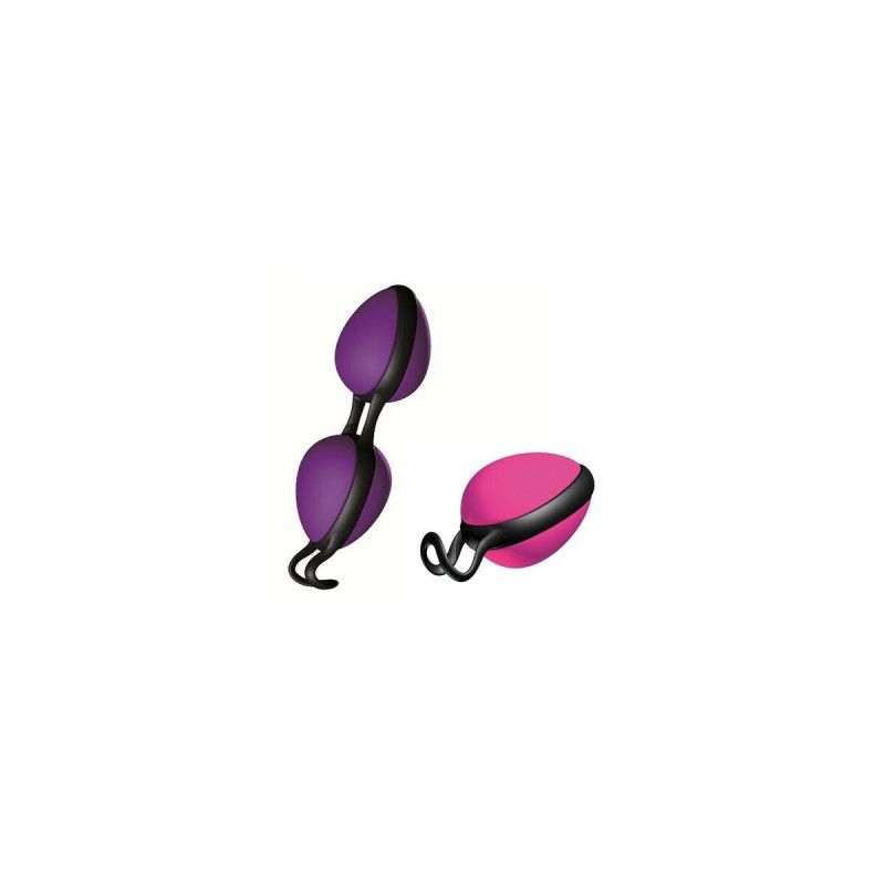 Kit d'Allenamento Weighted Kegel Joydivision Secret Rosa Nero Porpora