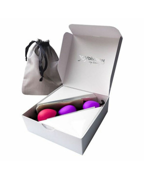 Kit d'Allenamento Weighted Kegel Joydivision Secret Rosa Nero Porpora